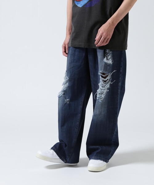 GEN_DAI（ゲンダイ）の「GEN_DAI/ゲンダイ/oiled wash denim（デニムパンツ・メンズ・ブルー・0/1/2）」の8枚目の写真