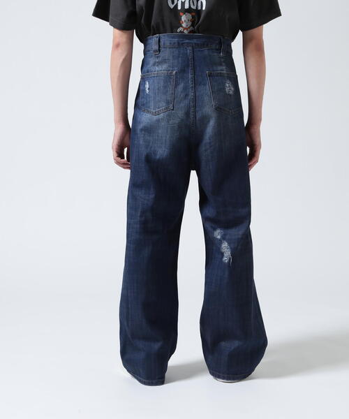 GEN_DAI（ゲンダイ）の「GEN_DAI/ゲンダイ/oiled wash denim（デニムパンツ・メンズ・ブルー・0/1/2）」の7枚目の写真