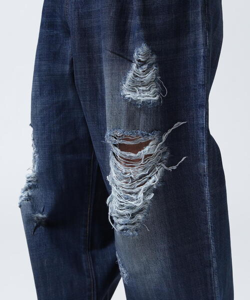 GEN_DAI（ゲンダイ）の「GEN_DAI/ゲンダイ/oiled wash denim（デニムパンツ・メンズ・ブルー・0/1/2）」の13枚目の写真