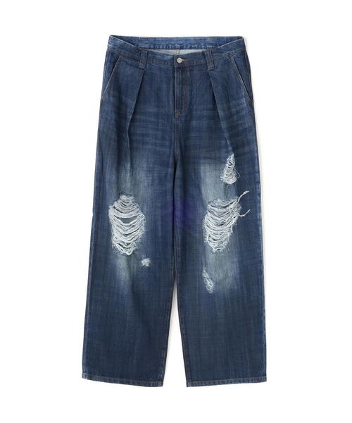 GEN_DAI（ゲンダイ）の「GEN_DAI/ゲンダイ/oiled wash denim（デニムパンツ・メンズ・ブルー・0/1/2）」の16枚目の写真