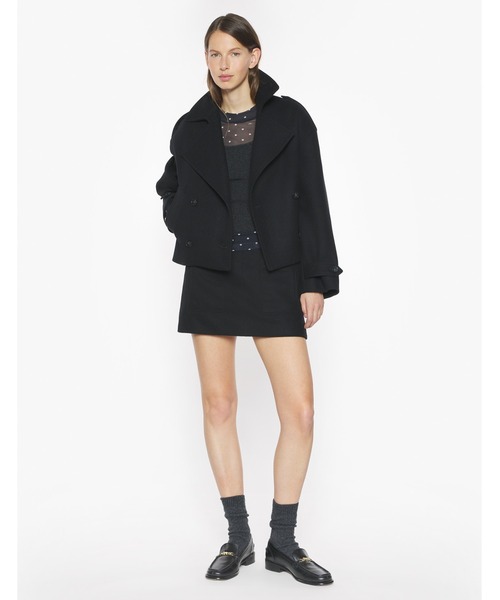 セール】CROPPED PEACOAT（ピーコート）｜Maison Kitsune（メゾン