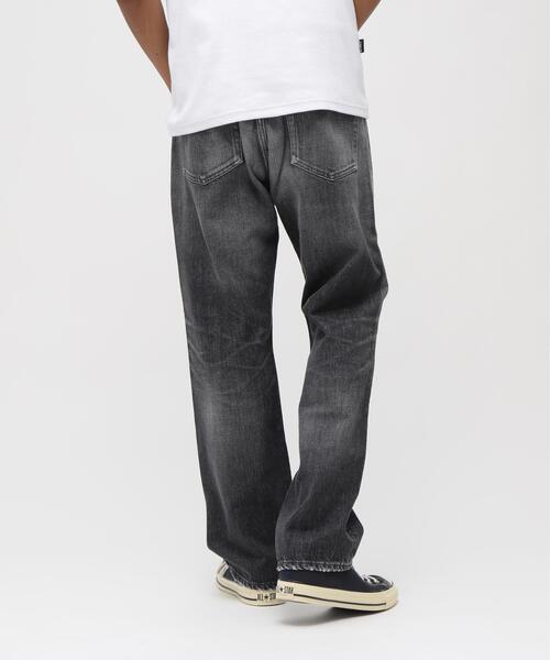 AVIREX(アヴィレックス)の「《TFQP》DENIM PANTS BLACK USED / デニムパンツ ブラックユーズド / AVIREX / アヴィレックス(デニムパンツ・メンズ・ブラック・28/30/32/34/36)」の3枚目の写真