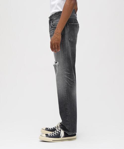 AVIREX(アヴィレックス)の「《TFQP》DENIM PANTS BLACK USED / デニムパンツ ブラックユーズド / AVIREX / アヴィレックス(デニムパンツ・メンズ・ブラック・28/30/32/34/36)」の6枚目の写真