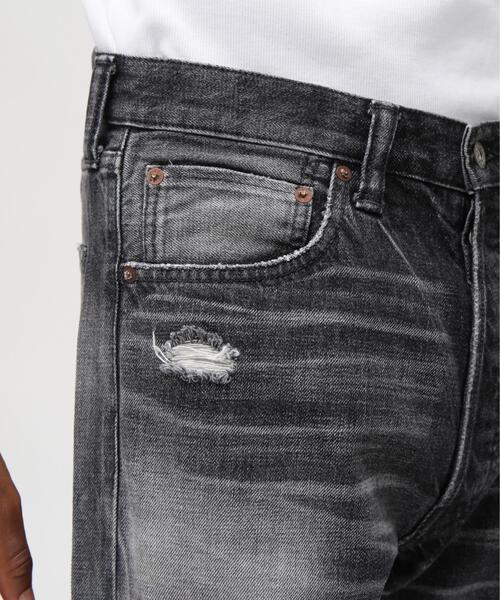 AVIREX(アヴィレックス)の「《TFQP》DENIM PANTS BLACK USED / デニムパンツ ブラックユーズド / AVIREX / アヴィレックス(デニムパンツ・メンズ・ブラック・28/30/32/34/36)」の10枚目の写真