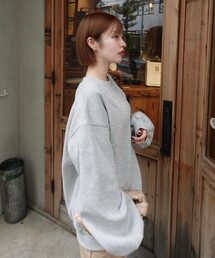 KOBE LETTUCE | [ yuri.さんコラボ ] 選べる2丈裏起毛刺繍入りスウェットトップス(スウェット)