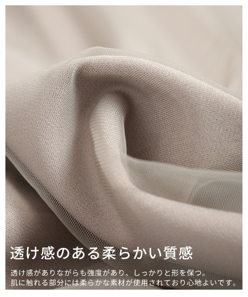 Sawa a la mode（サワアラモード）の「オーガンジードッキングプルオーバー（Tシャツ/カットソー・レディース・ダークブルー/グレー/ブラック・FREE）」の13枚目の写真