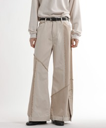 HARE（ハレ）の「サイコウチクワイドデニムパンツ(HARE)（デニムパンツ）」