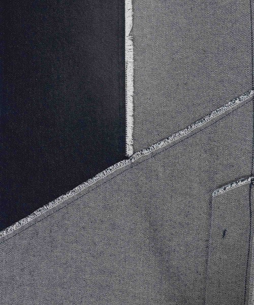 HARE（ハレ）の「サイコウチクワイドデニムパンツ(HARE)（デニムパンツ・メンズ・ベージュ/ブルー/ブラック/オレンジ・MEDIUM/SMALL/LARGE）」の5枚目の写真