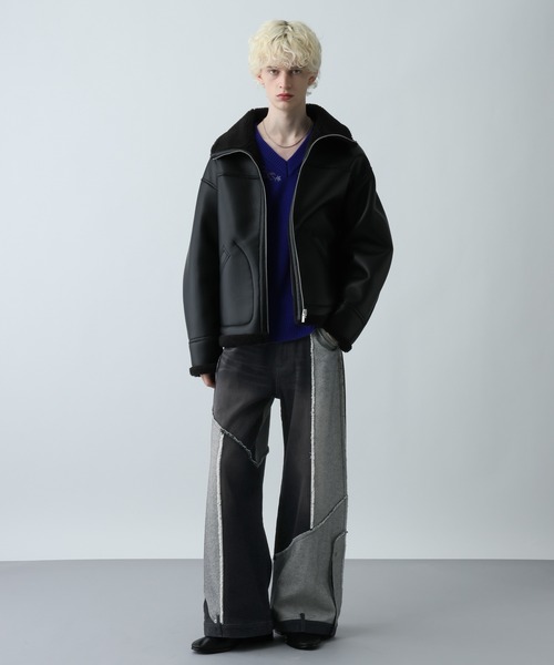 [即完品] HARE サイコウチクデニムパンツ セール】3Dサイコウチクデニムパンツ(HARE)（デニムパンツ）｜HARE