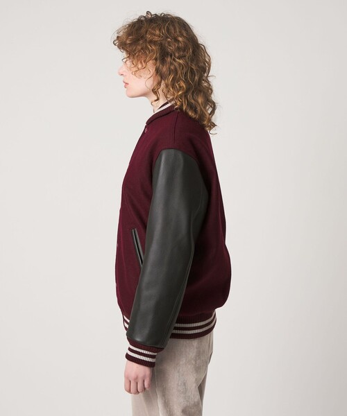 SKOOKUM × Steven Alan＞AWARD JACKET/ジャケット（スタジャン