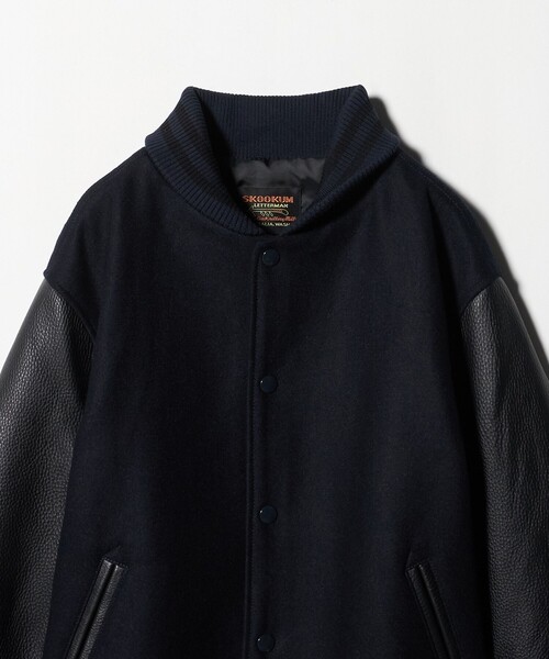 SKOOKUM × Steven Alan＞AWARD JACKET/ジャケット（スタジャン