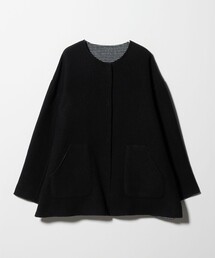 A DAY IN THE LIFE UNITED ARROWS | リバー ノーカラーコート ‐リバーシブル‐<A DAY IN THE LIFE>(ノーカラーコート)