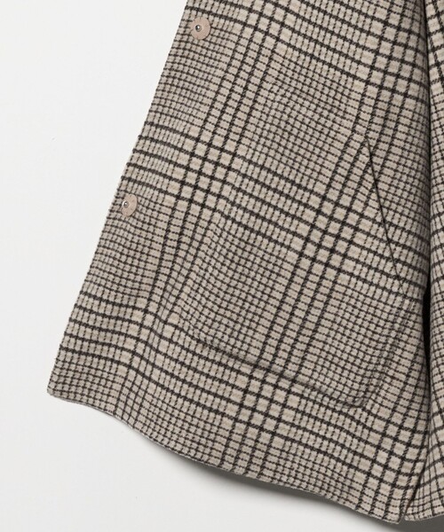 セール】リバー ノーカラーコート ‐リバーシブル‐＜A DAY IN THE LIFE