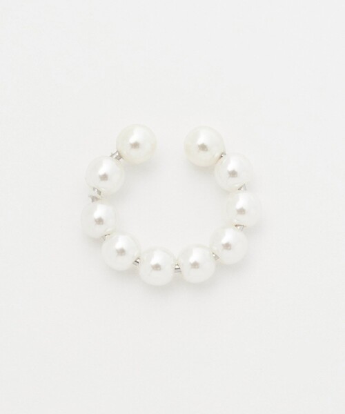 green label relaxing（グリーンレーベルリラクシング）の「【WEB限定】2本セット イヤーカフ（ホワイトパーツ）/ イヤカフ（イヤーカフ・レディース・ゴールド/シルバー・FREE）」の17枚目の写真