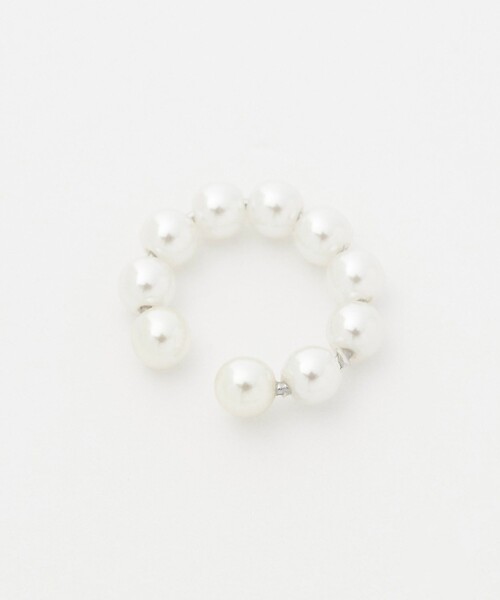 green label relaxing（グリーンレーベルリラクシング）の「【WEB限定】2本セット イヤーカフ（ホワイトパーツ）/ イヤカフ（イヤーカフ・レディース・ゴールド/シルバー・FREE）」の18枚目の写真