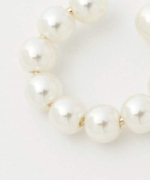 green label relaxing（グリーンレーベルリラクシング）の「【WEB限定】2本セット イヤーカフ（ホワイトパーツ）/ イヤカフ（イヤーカフ・レディース・ゴールド/シルバー・FREE）」の21枚目の写真