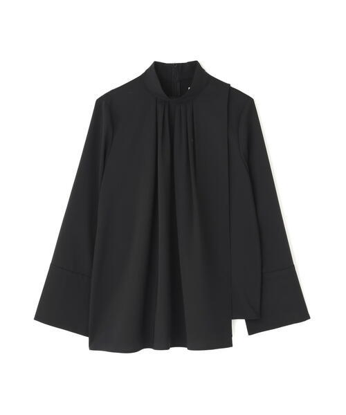 ADORE(アドーア)の「ドライタッチジョーゼットブラウス(シャツ/ブラウス・レディース・ブラック/イエロー/ホワイト・38)」の6枚目の写真