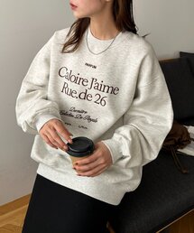 DISCOAT（ディスコート）の「【ユニセックス】Malibuロゴ刺繍裏起毛スウェット（スウェット・メンズ）」