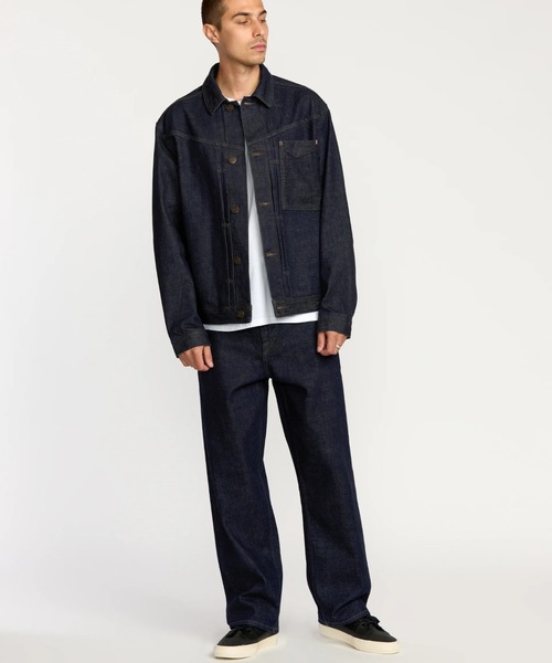 VOLCOM(ボルコム)の「VOLCOM POVJ DENIM CHINO/ボルコムデニムパンツ(デニムパンツ・メンズ・インディゴブルー・32inch/30inch/28inch/34inch)」の4枚目の写真