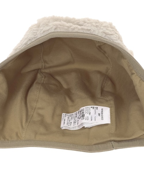 THE NORTH FACE（ザノースフェイス）の「B Cuddle Fleece Ear Cap NNB42403（キャップ・キッズ・カーキ/ブルー/オフホワイト・FREE）」の4枚目の写真