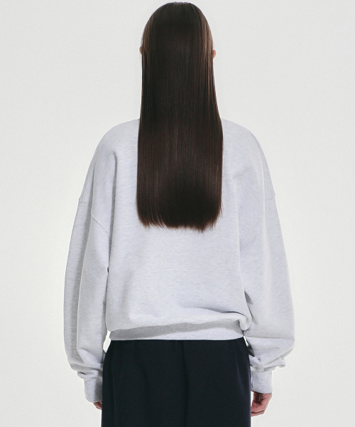 NICK&NICOLE(ニックアンドニコール)の「NICOLE ORIGINALS SWEATSHIRT_MELANGE BLUE(スウェット・レディース・その他・FREE)」の3枚目の写真