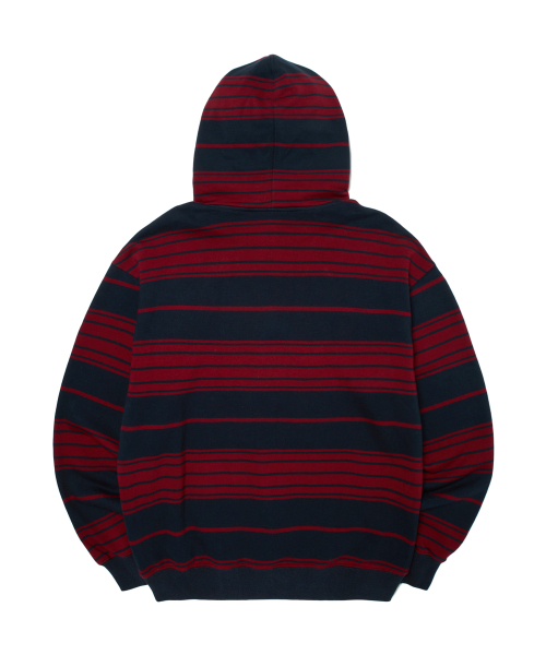 WKNDRS（ウィーキャンドース）の「STRIPED HOODIE (NAVY)（パーカー・レディース・その他・SMALL/MEDIUM/LARGE/X-LARGE）」の2枚目の写真
