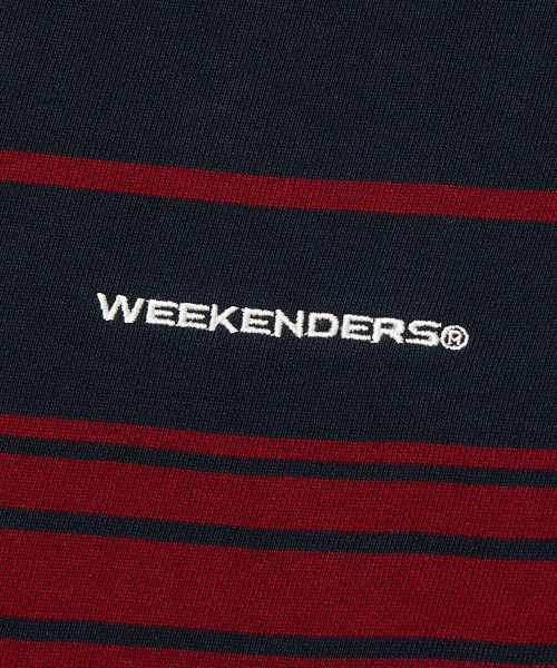 WKNDRS（ウィーキャンドース）の「STRIPED HOODIE (NAVY)（パーカー・レディース・その他・SMALL/MEDIUM/LARGE/X-LARGE）」の6枚目の写真