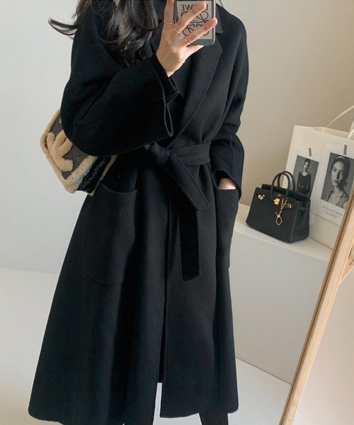 セール】ウエストベルト付きチェスターコート（チェスターコート