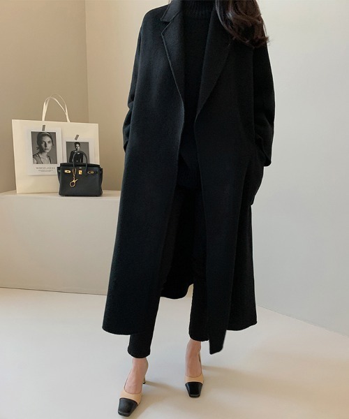 セール】ウエストベルト付きチェスターコート（チェスターコート