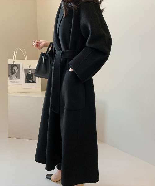 セール】ウエストベルト付きチェスターコート（チェスターコート