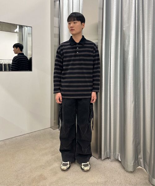 Millo Archive（ミロ アーカイブ）の「ガーメントウォッシュドシルエットパンツ [カーキグレー]（その他パンツ・メンズ・その他・MEDIUM/LARGE/X-LARGE）」の11枚目の写真