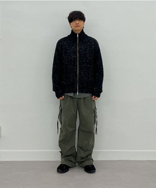 Millo Archive（ミロ アーカイブ）の「ガーメントウォッシュドシルエットパンツ [カーキグレー]（その他パンツ・メンズ・その他・MEDIUM/LARGE/X-LARGE）」の13枚目の写真
