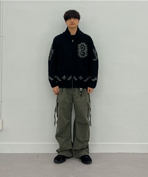 Millo Archive（ミロ アーカイブ）の「ガーメントウォッシュドシルエットパンツ [カーキグレー]（その他パンツ・メンズ・その他・MEDIUM/LARGE/X-LARGE）」の20枚目の写真