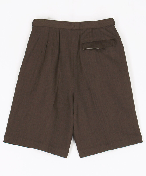 FREAK'S STORE(フリークスストア)の「2tack Shorts/ツータックショーツ(その他パンツ・レディース・チャコールグレー/ブラウン・SMALL/MEDIUM)」の10枚目の写真