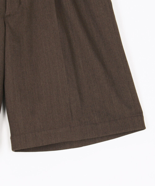 FREAK'S STORE(フリークスストア)の「2tack Shorts/ツータックショーツ(その他パンツ・レディース・チャコールグレー/ブラウン・SMALL/MEDIUM)」の14枚目の写真
