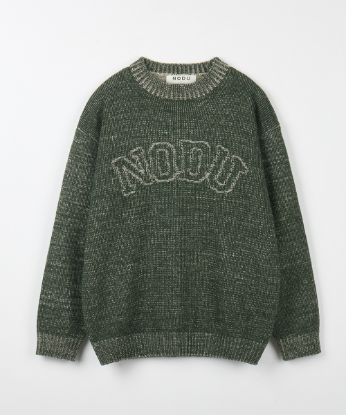 NODU（ノードユー）の「ロゴリングラウンドニット[グリーン]（ニット/セーター・メンズ・その他・MEDIUM/LARGE）」の6枚目の写真