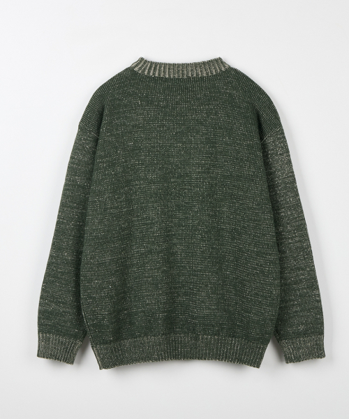 NODU（ノードユー）の「ロゴリングラウンドニット[グリーン]（ニット/セーター・メンズ・その他・MEDIUM/LARGE）」の7枚目の写真