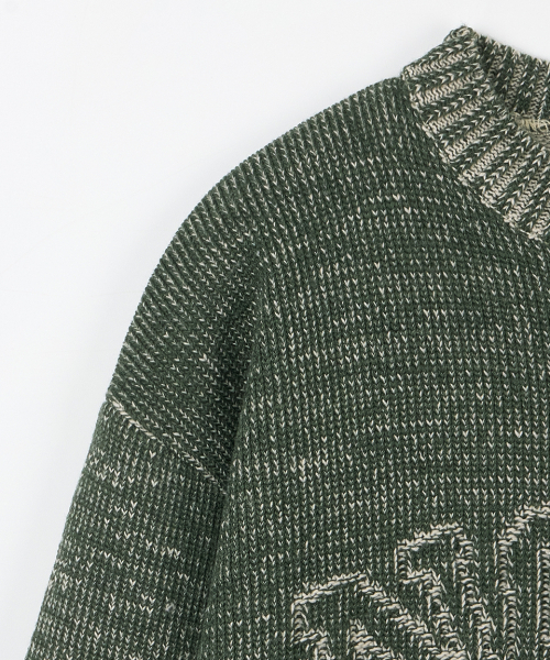 NODU（ノードユー）の「ロゴリングラウンドニット[グリーン]（ニット/セーター・メンズ・その他・MEDIUM/LARGE）」の10枚目の写真