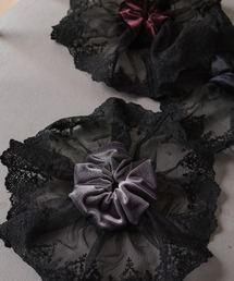 Callarus（カラルス）の「〔Callarus〕レース×ベロアシュシュ（シュシュ）」