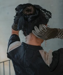 Callarus（カラルス）の「〔Callarus〕レース×ベロアシュシュ（シュシュ）」