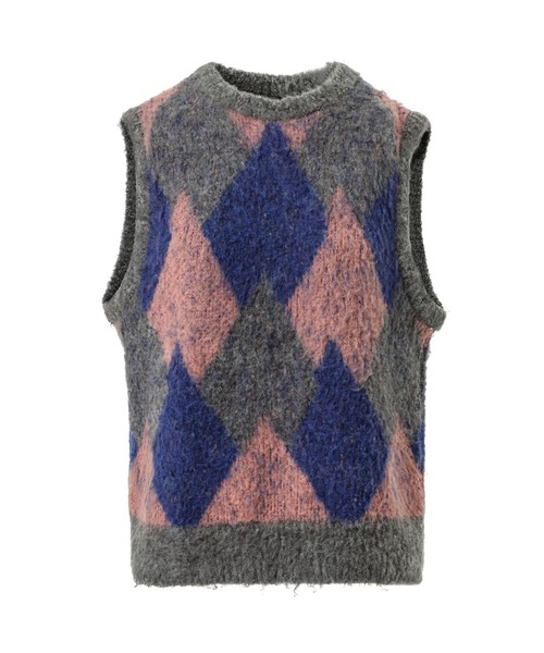 美品yuumi ARIAユウミアリア一点のみ！ビームス購入リメイクニットベスト 美品yuumi ARIAユウミアリア一点のみ！ビームス購入リメイクニットベスト