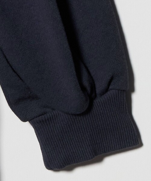 green label relaxing（グリーンレーベルリラクシング）の「裏毛ヘムレース ワンピース / キッズ  100cm-160cm（ワンピース・キッズ・ネイビー/ナチュラル・140cm/130cm/160cm/110cm/150cm/120cm/100cm）」の12枚目の写真