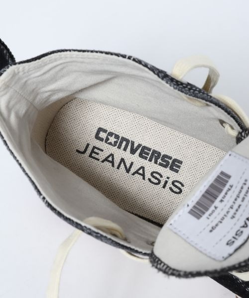 JEANASIS（ジーナシス）の「【CONVERSE別注】オールスタートレックウエーブ DENIM HI/TREKWAVE/633957（スニーカー・レディース・ブラック/ブルー・SMALL/MEDIUM/LARGE）」の7枚目の写真