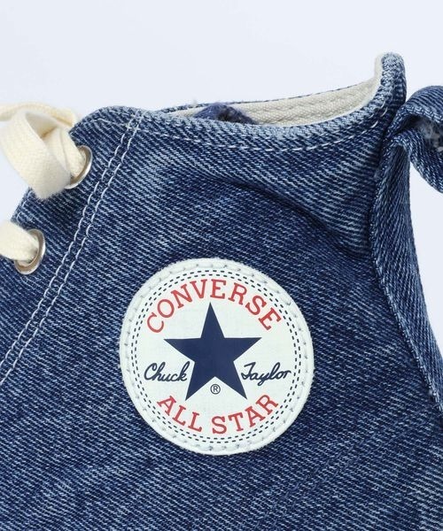 JEANASIS（ジーナシス）の「【CONVERSE別注】オールスタートレックウエーブ DENIM HI/TREKWAVE/633957（スニーカー・レディース・ブラック/ブルー・SMALL/MEDIUM/LARGE）」の12枚目の写真