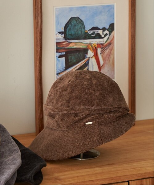 LBC(エルビーシー)の「コールタック入りキャスケット 25(キャスケット・レディース・ブラウン/チャコール/ブラック/ベージュ・FREE)」の6枚目の写真