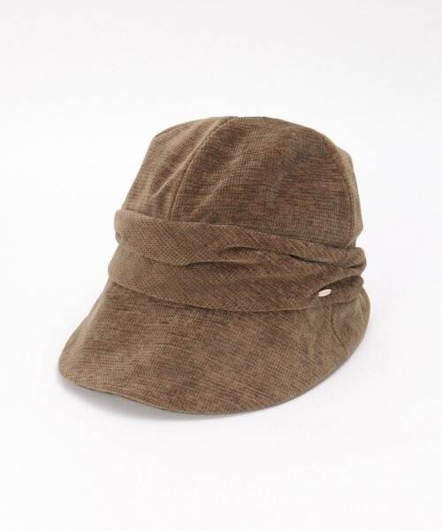 LBC(エルビーシー)の「コールタック入りキャスケット 25(キャスケット・レディース・ブラウン/チャコール/ブラック/ベージュ・FREE)」の5枚目の写真