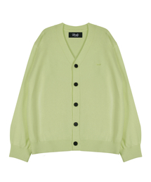 NODU（ノードユー）の「ソフトVネックカーディガン[グリーン]（カーディガン/ボレロ）」
