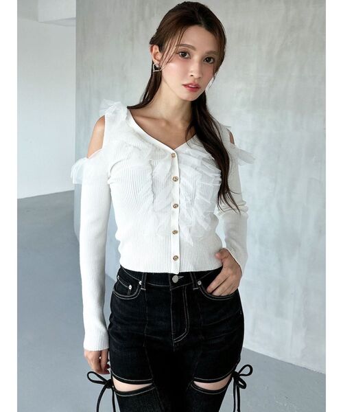 RESEXXY(リゼクシー)の「ハートツイストメタルピアス(ピアス(両耳用)・レディース・シルバー/ゴールド・FREE)」の4枚目の写真