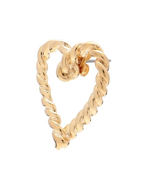 RESEXXY(リゼクシー)の「ハートツイストメタルピアス(ピアス(両耳用)・レディース・シルバー/ゴールド・FREE)」の6枚目の写真