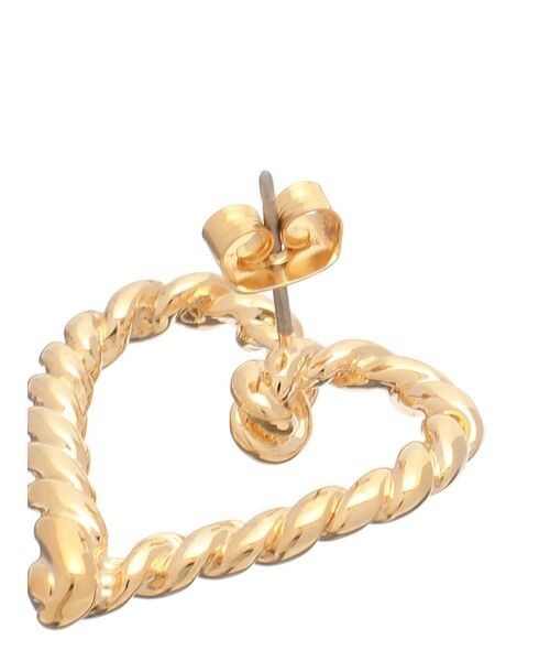 RESEXXY(リゼクシー)の「ハートツイストメタルピアス(ピアス(両耳用)・レディース・シルバー/ゴールド・FREE)」の7枚目の写真